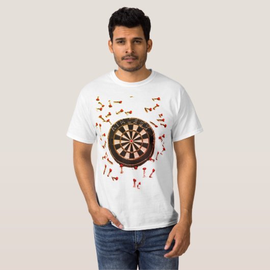 lustige Darts T-Shirt (Vorne ganz)