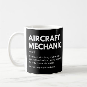 Lustige Definition eines Flugmechanikers für Ingen Kaffeetasse