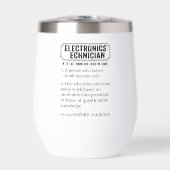 Lustige Definition für Elektroniktechniker (Vorderseite)