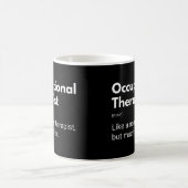 Lustige Definition für Ergotherapeuten Kaffeetasse (Mittel)
