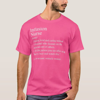 lustige Definition Infusionsschwester T-Shirt
