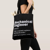 Lustige Definition Mechanikingenieur Engineering Tasche (Von Nahem)