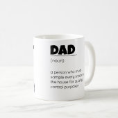 Lustige Definition Papa Tasse (VorderseiteRechts)