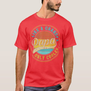 Lustige Definition von Papa für Männer, retro Papa T-Shirt
