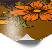 lustige Dekoration Fotodruck (Ecke)