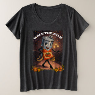 lustige Dekoration Große Größe T-Shirt