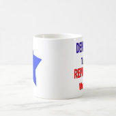 Lustige Demokrat-Kaffee-Tasse Kaffeetasse (Mittel)