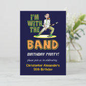 Lustige der Geburtstags-Party Einladungen der (Stehend Vorderseite)