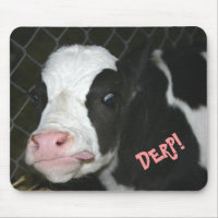 Lustige Derp Kuh Mousepad