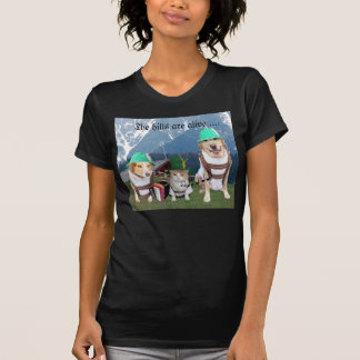 Lustige deutsche Hunde u. Katze T-Shirt