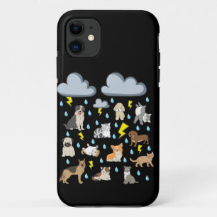 Lustige deutsche Redewendung Hundewetter Welpen Case-Mate iPhone Hülle