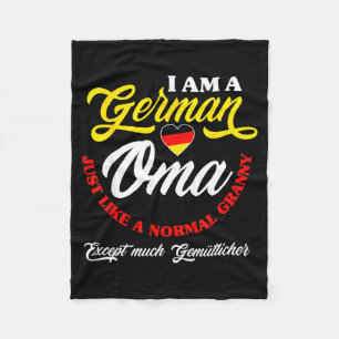 Lustige Deutschland Deutsche Oma Deutsche Oma Deut Fleecedecke