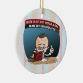 Lustige Diät-verlierendes Gewicht Keramikornament (Rechts)