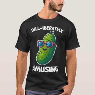 Lustige Dill-Iberately Amusing Pickle Kinder Sonne T-Shirt