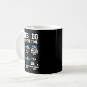Lustige Dinge, die ich in meiner Freizeit als Auto Kaffeetasse (Vorderseite Links)