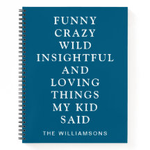 Lustige Dinge, die mein Kind Blau sagte