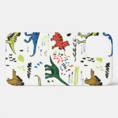 lustige Dinosaurier-Grafik Case-Mate iPhone Hülle (Rückseite (Horizontal))