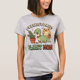 Lustige Dinosaurier-Pflanzenmutter isst Hauspflanz T-Shirt