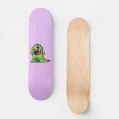 Lustige Dinosaurier-Skateboards Skateboard (Vorderseite)