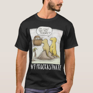 Lustige Dinosaurier und Noahs Arche Grafikdesign F T-Shirt