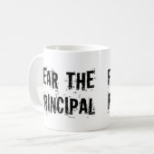 Lustige Direktion Kaffeetasse (Vorderseite Links)