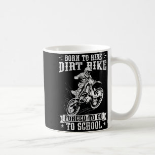 Lustige Dirt Bike Kunst für Jungen Mädchen Motocro Kaffeetasse
