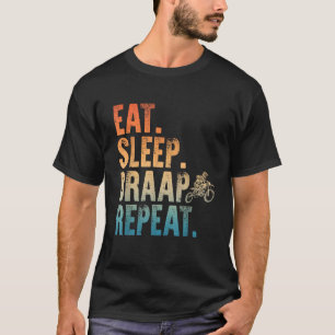 Lustige Dirt Bike Kunst für Männer Frauen Motocros T-Shirt