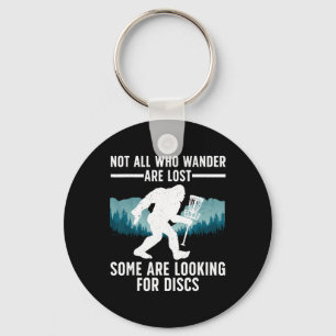 Lustige Disc Golf Für Männer Frauen Bigfoot Sket G Schlüsselanhänger