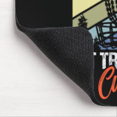 Lustige Disc Golf Ich bin hier, um Bäume zu treffe Mousepad (Ecke)