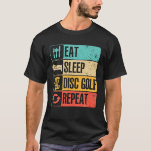 Lustige Disc-Golf-Kunst für Männer Frauen Golfspie T-Shirt