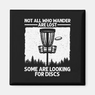 Lustige Disc-Golf-Kunst für Männer Frauen Kinder D Magnet