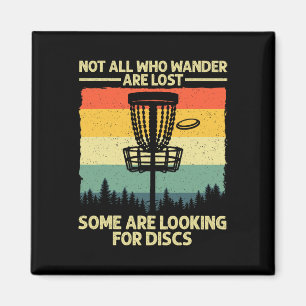 Lustige Disc-Golf-Kunst für Männer Frauen Kinder D Magnet
