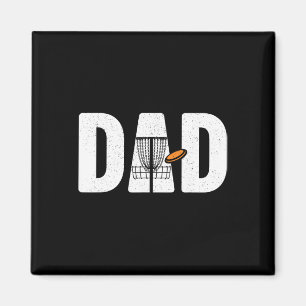 Lustige Disc-Golf-Kunst für Papa Männer Disc Golfe Magnet