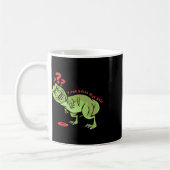 Lustige Disc Golf T Rex Kinder  Kaffeetasse (Links)