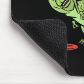 Lustige Disc Golf T Rex Kinder  Mousepad (Ecke)