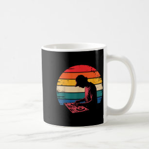 Lustige Dj Kunst Männer Frauen Musikproduzent Disc Kaffeetasse