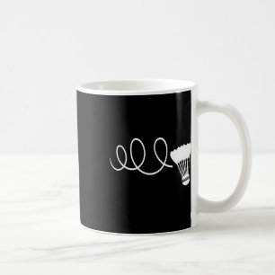 Lustige Dminton-Spieler-T-Shirts Shuttle Shuttle-T Kaffeetasse