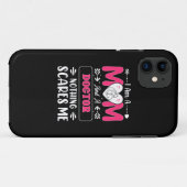 Lustige Doktor-Mama Case-Mate iPhone Hülle (Rückseite (Horizontal))