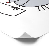 lustige Doktormaus Poster (Ecke)