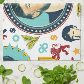 lustige Donald Trump Handtuch (Gefaltet)