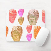 Lustige Donald- Trumpbienenstock-Perücke Mousepad (Mit Mouse)