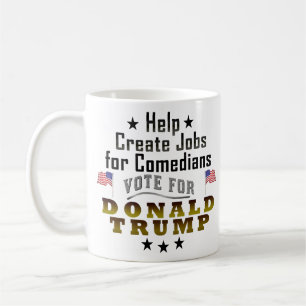 Lustige Donald- Trumpjobs für Schauspieler Kaffeetasse
