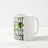 Lustige 'Don't Dink With Me' Pickleball-Kaffeetass Kaffeetasse (VorderseiteRechts)