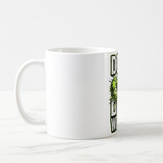 Lustige 'Don't Dink With Me' Pickleball-Kaffeetass Kaffeetasse (Links)