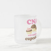 Lustige DOSE oder zugelassener pflegenassistent Mattglastasse (VorderseiteRechts)