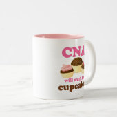 Lustige DOSE oder zugelassener pflegenassistent Zweifarbige Tasse (VorderseiteRechts)