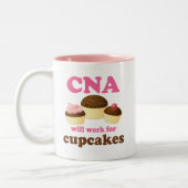 Lustige DOSE oder zugelassener pflegenassistent Zweifarbige Tasse (Links)