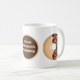 lustige Doughnut brit Art Kaffeetasse