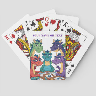 Lustige Drachen Spielkarten