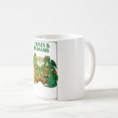 Lustige Drachen St. Patrick’s Day Bier Fantasy Kun Kaffeetasse (VorderseiteRechts)